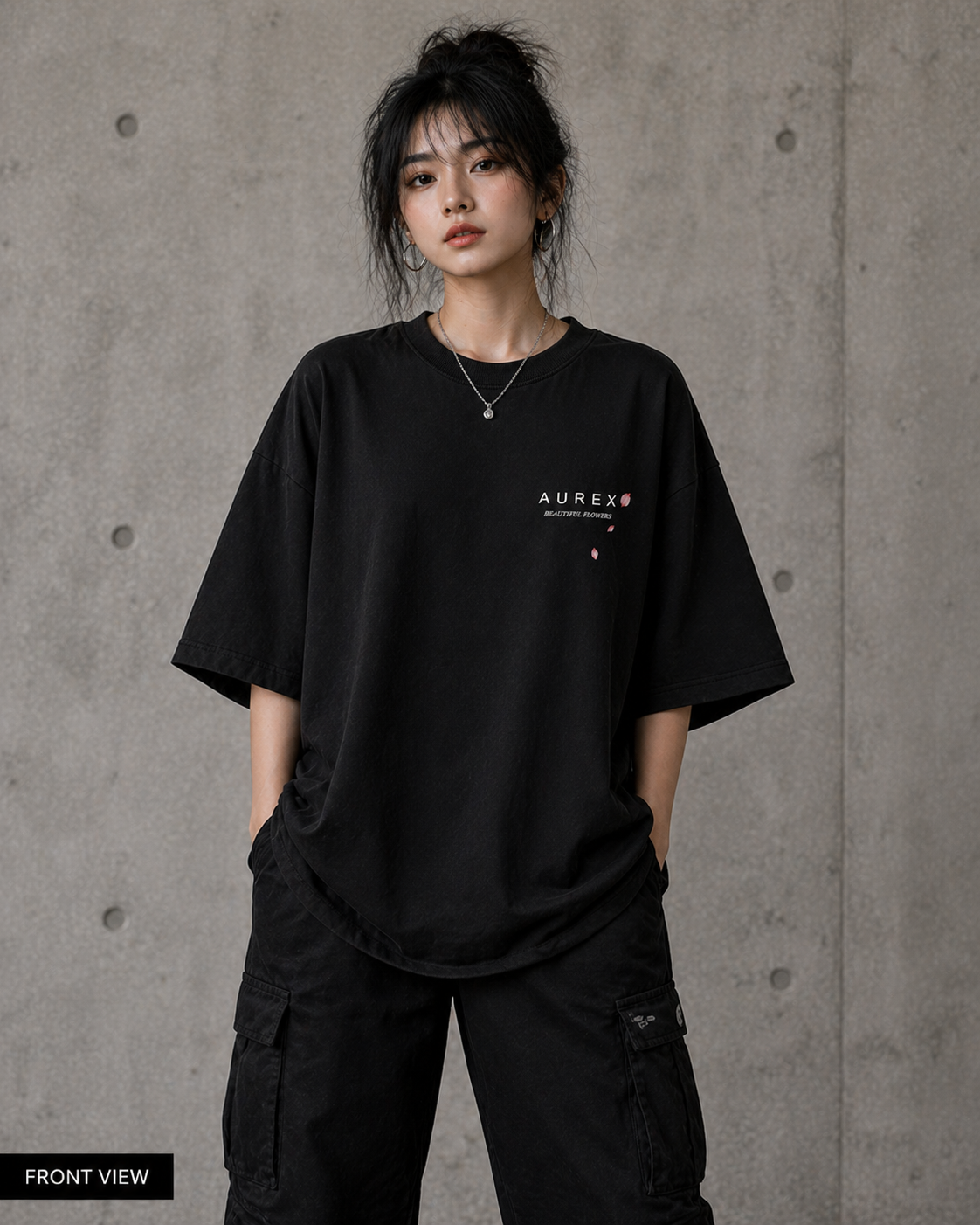 AUREX Sakura Silence Tee